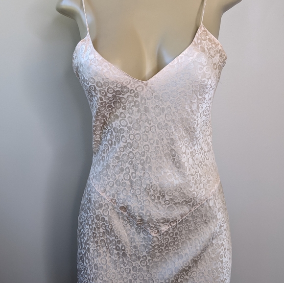 Vintage Silk Midi Slip Dress - Picture 2 of 8